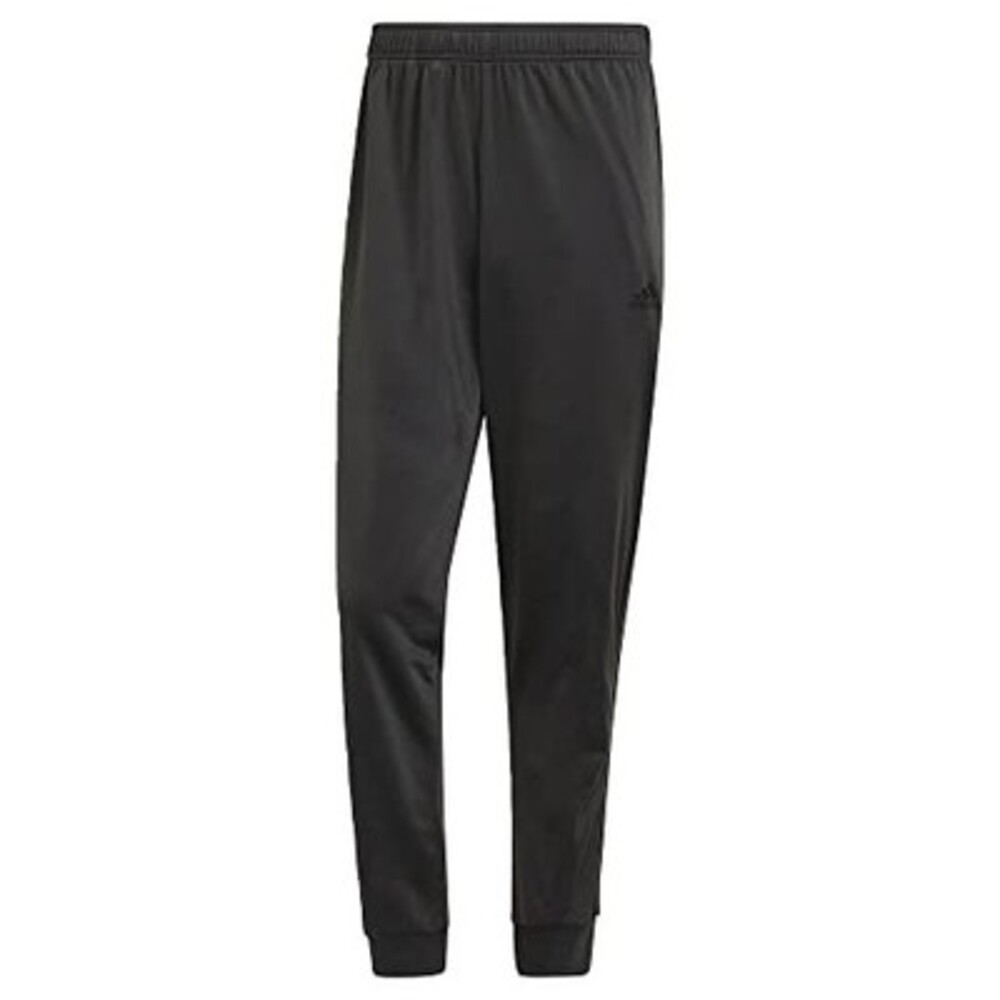 adidas Men's Tricot Tapered 3-stripes Track Pant Solid Grey/Black 3X-Large/Tall